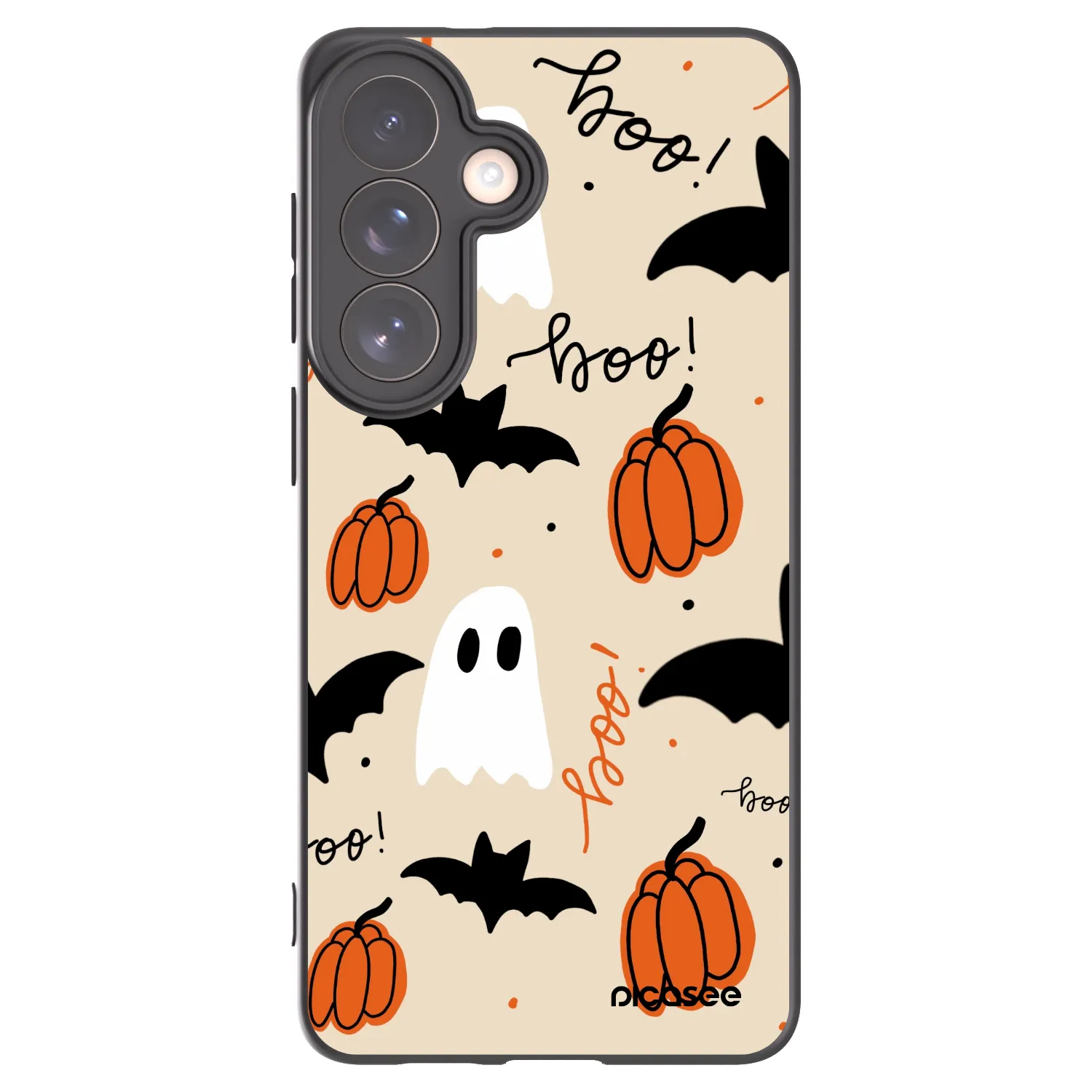 Picasee Μαύρη θήκη σιλικόνης για Samsung Galaxy S26+ - Halloween 26
