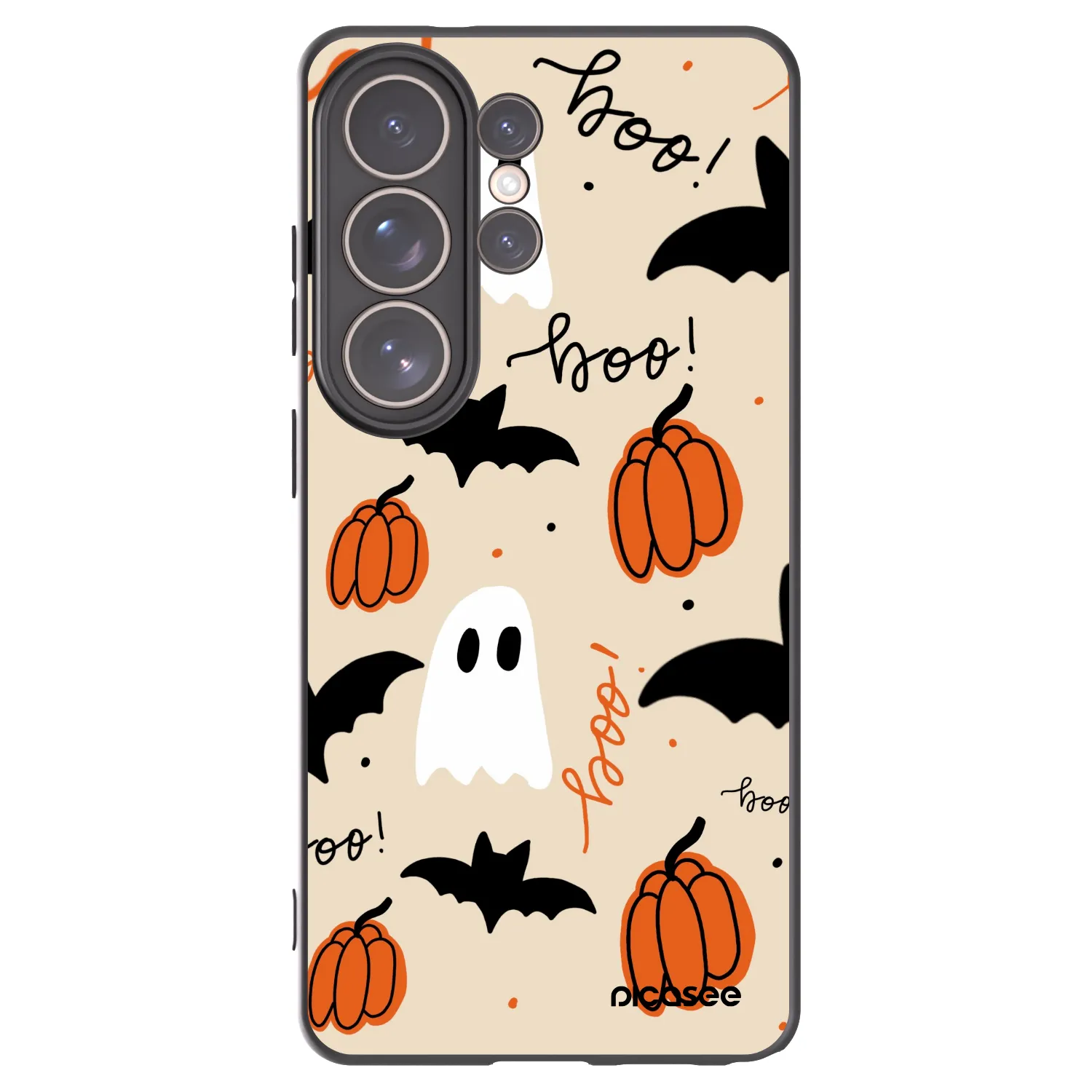 Picasee Μαύρη θήκη σιλικόνης για Samsung Galaxy S26 Ultra - Halloween 26