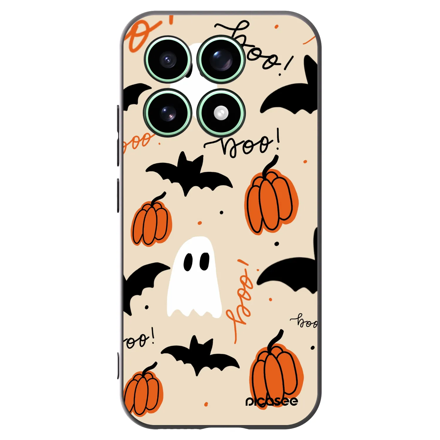 Picasee Μαύρη θήκη σιλικόνης για Xiaomi 17 - Halloween 26