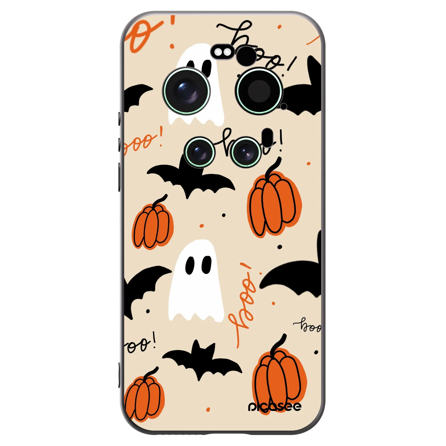 Picasee Μαύρη θήκη σιλικόνης για Xiaomi 17 Ultra - Halloween 26