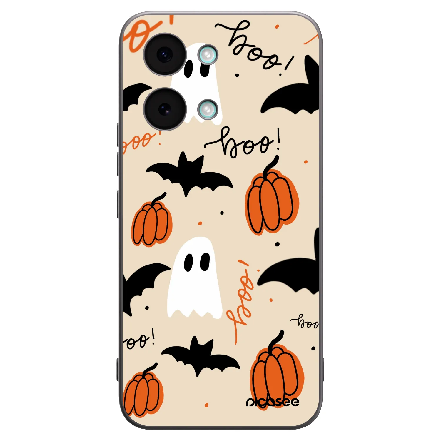Picasee Μαύρη θήκη σιλικόνης για Xiaomi Poco X8 Pro Max - Halloween 26