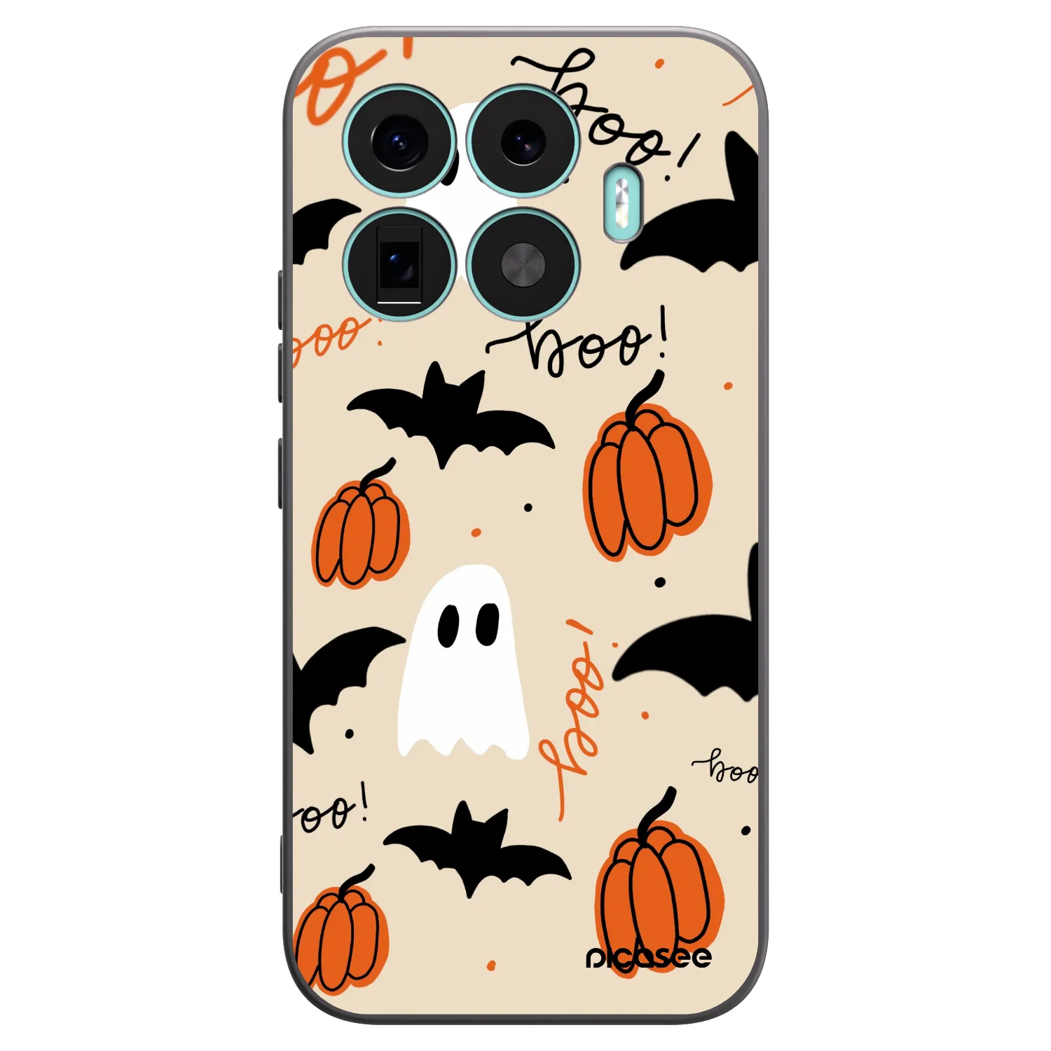 Picasee Μαύρη θήκη σιλικόνης για Xiaomi 17T - Halloween 26