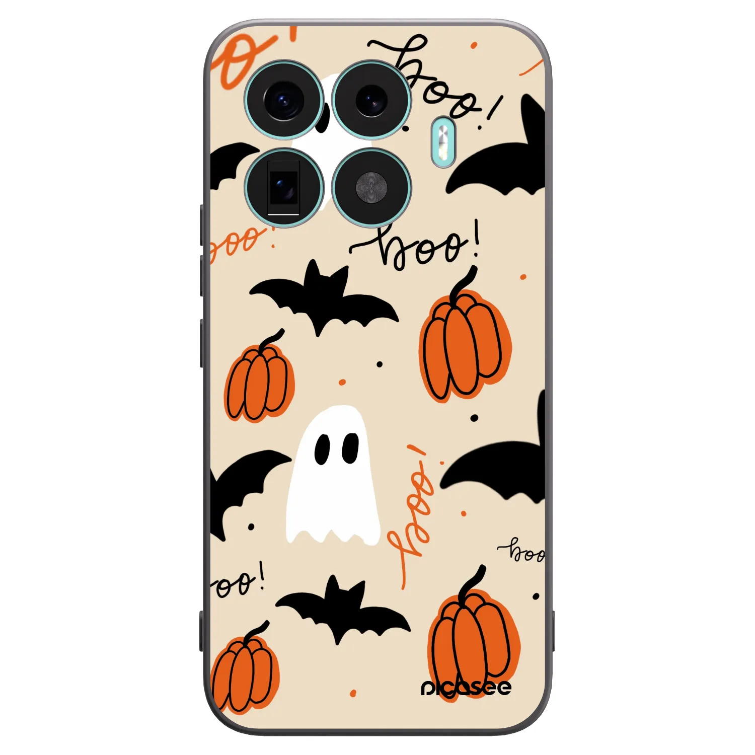 Picasee Μαύρη θήκη σιλικόνης για Xiaomi 17T Pro - Halloween 26