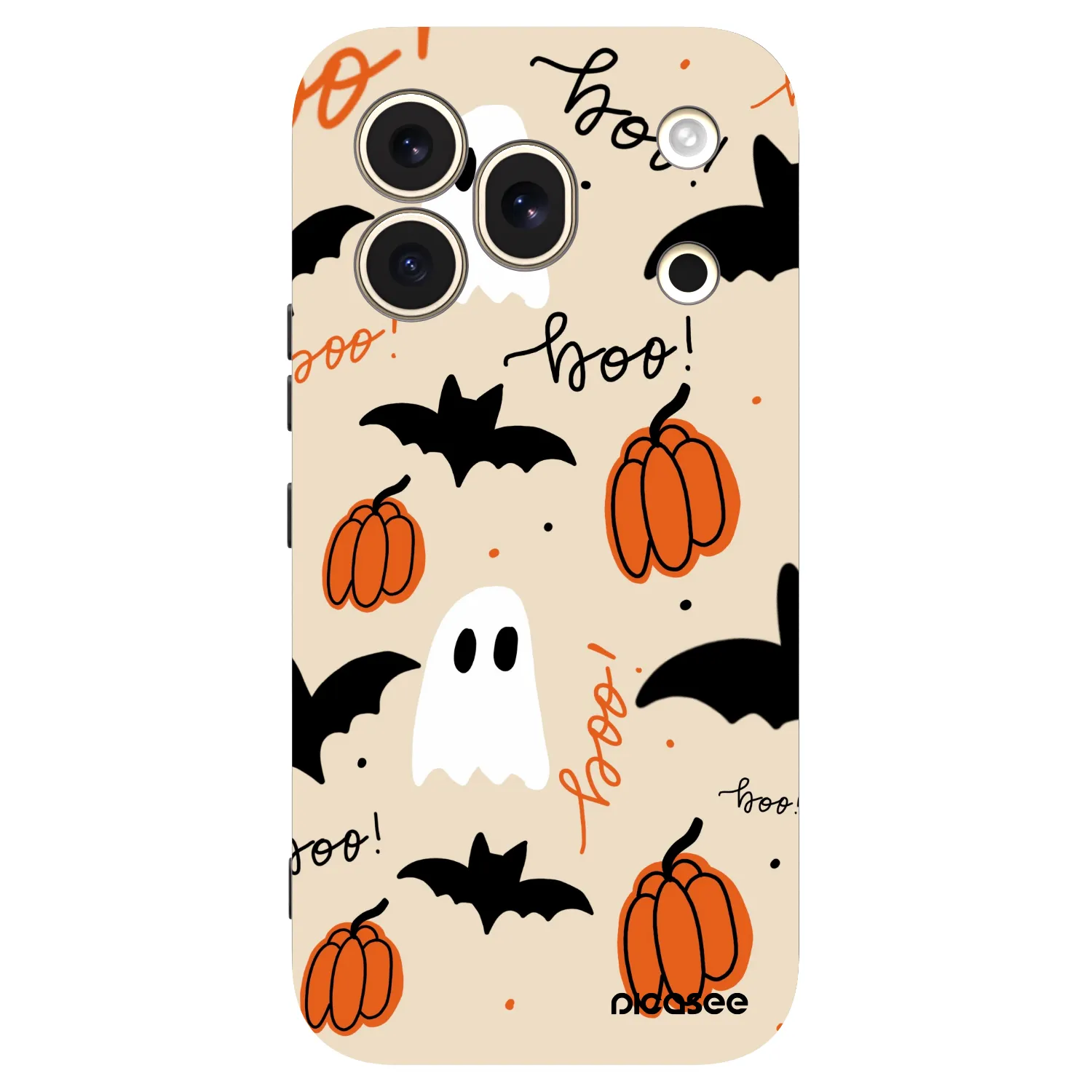 Picasee Μαύρη θήκη σιλικόνης για Honor 600 Pro - Halloween 26
