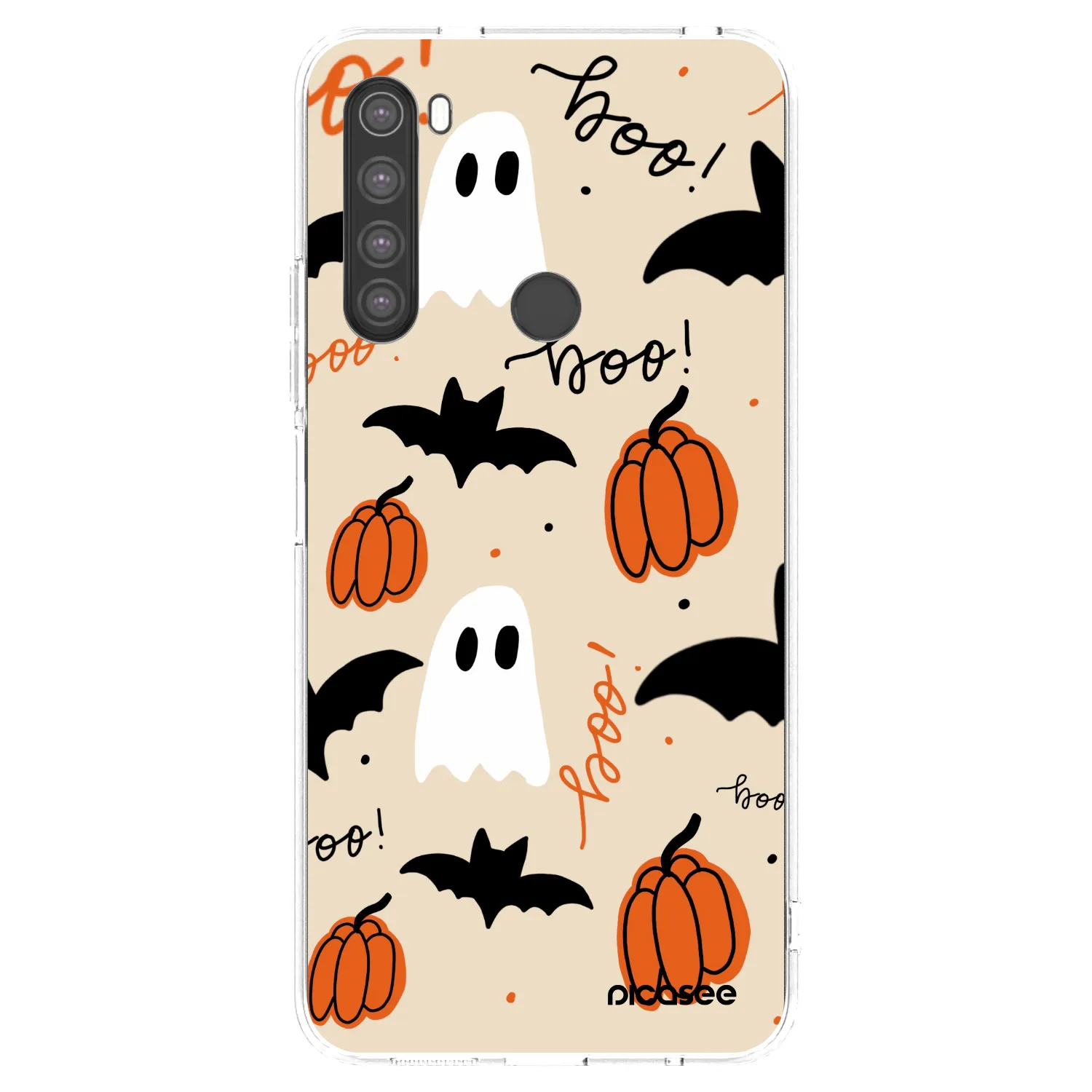 Picasee διαφανής θήκη σιλικόνης Xiaomi Redmi Note 8 - Halloween 26