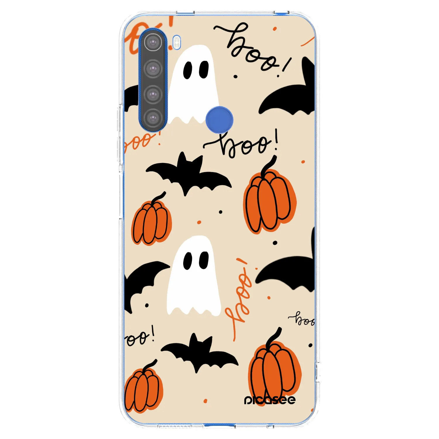 Picasee διαφανής θήκη σιλικόνης Xiaomi Redmi Note 8T - Halloween 26