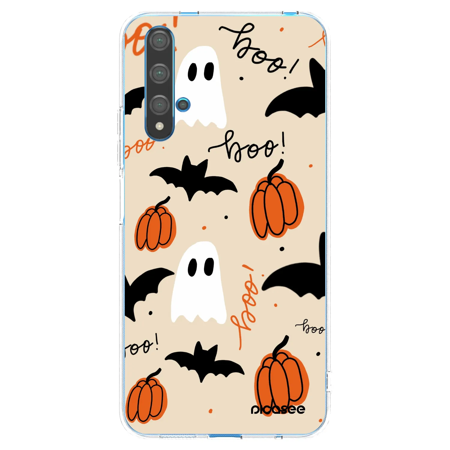 Picasee διαφανής θήκη σιλικόνης Huawei Nova 5T - Halloween 26