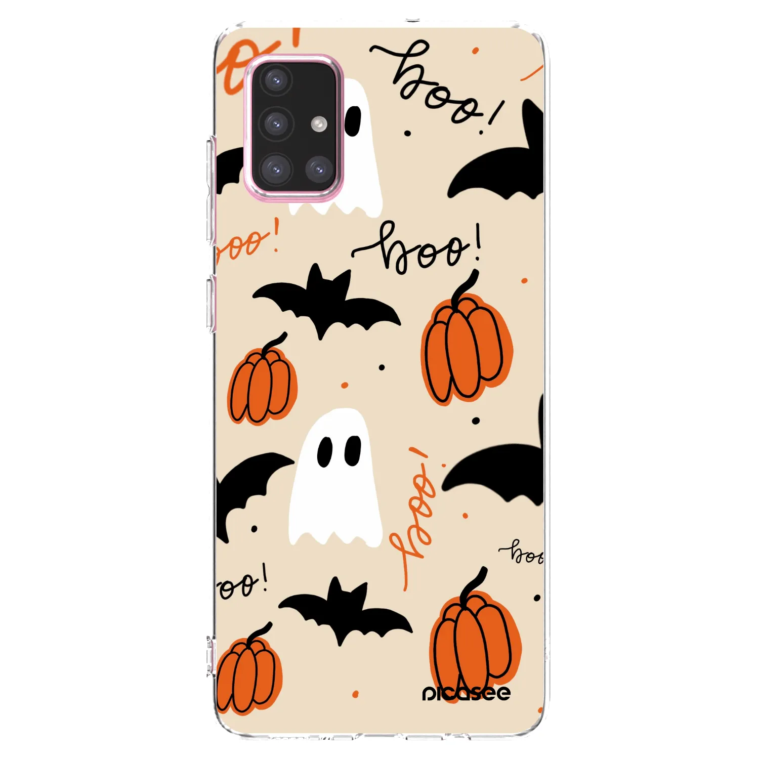 Picasee διαφανής θήκη σιλικόνης Samsung Galaxy A71 A715F - Halloween 26