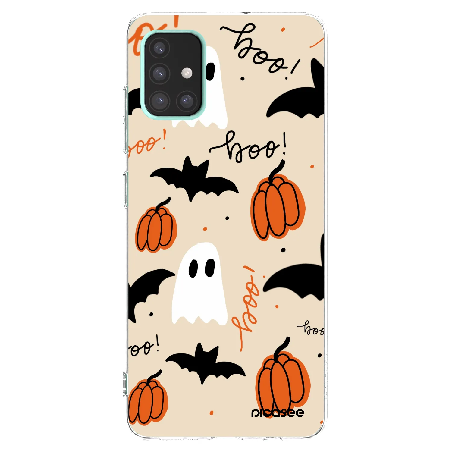 Picasee διαφανής θήκη σιλικόνης Samsung Galaxy A51 A515F - Halloween 26