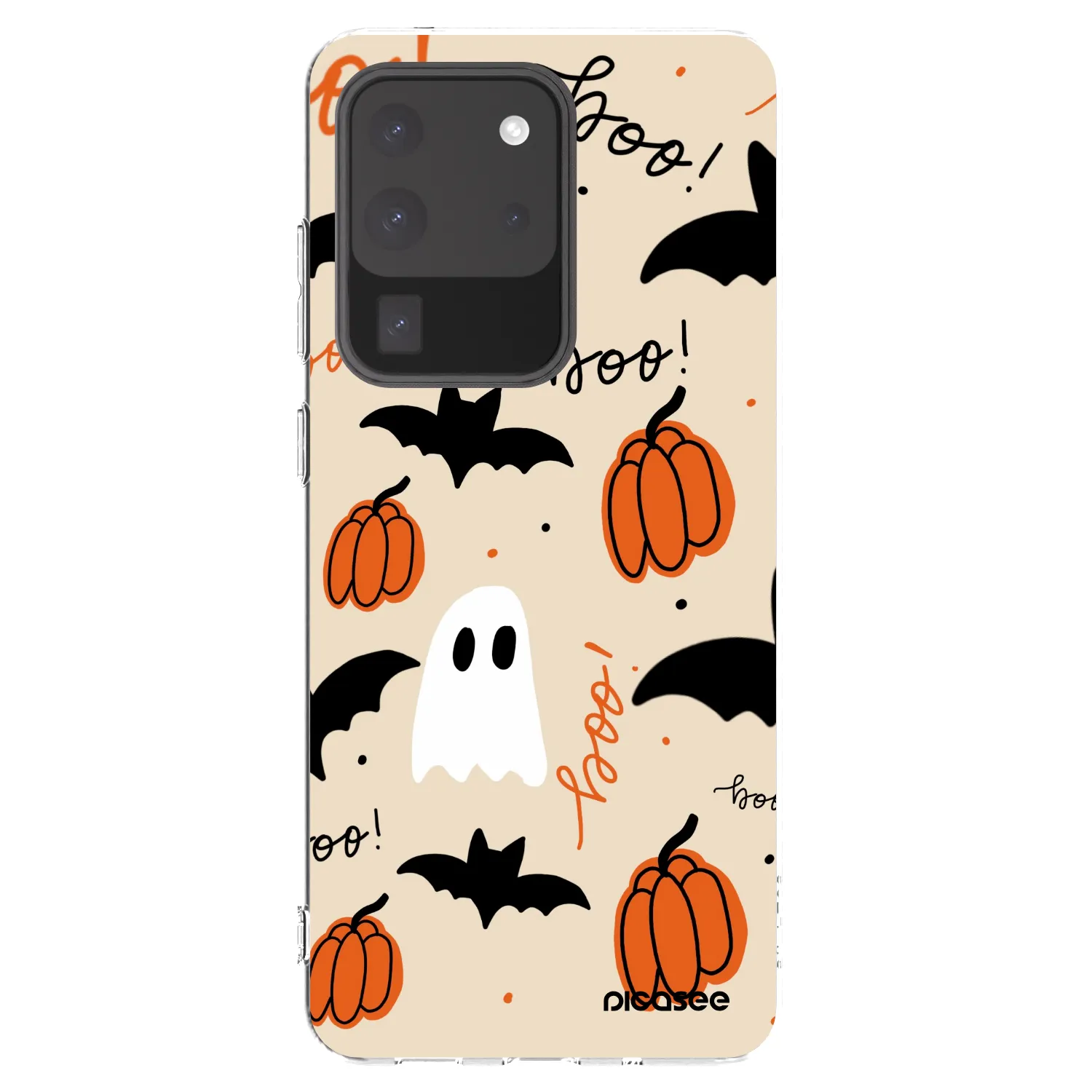 Picasee διαφανής θήκη σιλικόνης Samsung Galaxy S20 Ultra 5G G988F - Halloween 26