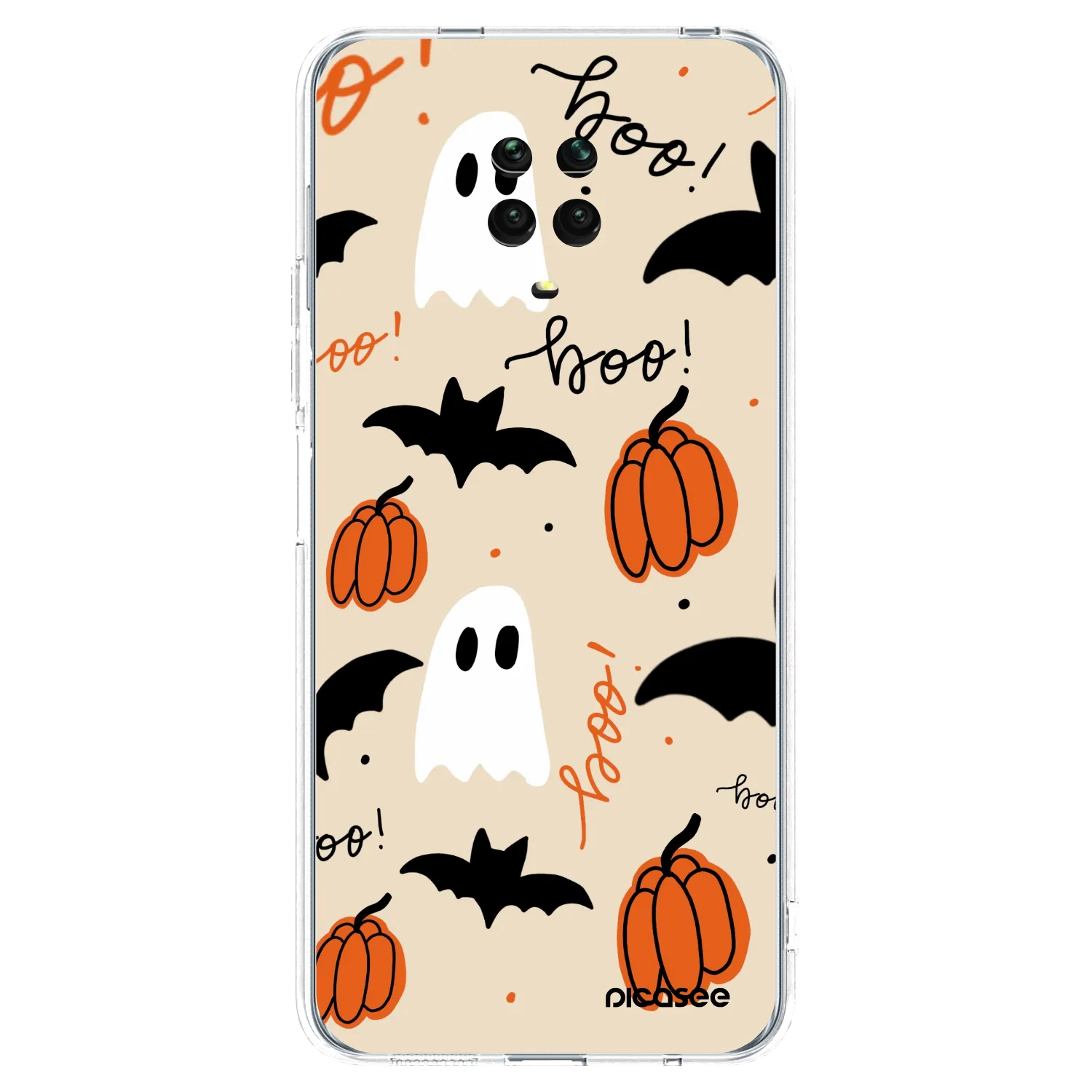Picasee διαφανής θήκη σιλικόνης Xiaomi Redmi Note 9 Pro - Halloween 26