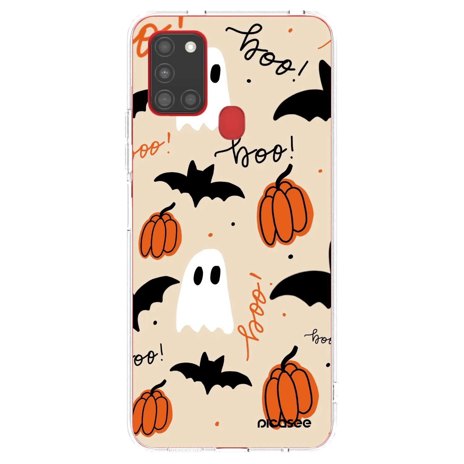 Picasee διαφανής θήκη σιλικόνης Samsung Galaxy A21s - Halloween 26