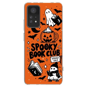 Picasee διαφανής θήκη σιλικόνης Xiaomi Redmi Note 11 Pro - Spooky book club