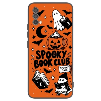 Θήκη για Motorola Moto E40 - Spooky book club
