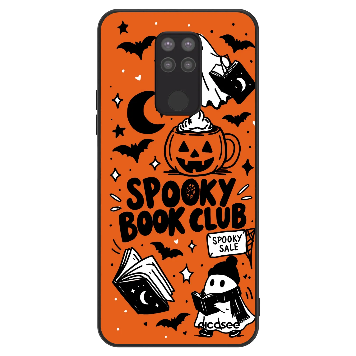 Picasee ULTIMATE CASE για Xiaomi Redmi Note 9 - Spooky book club
