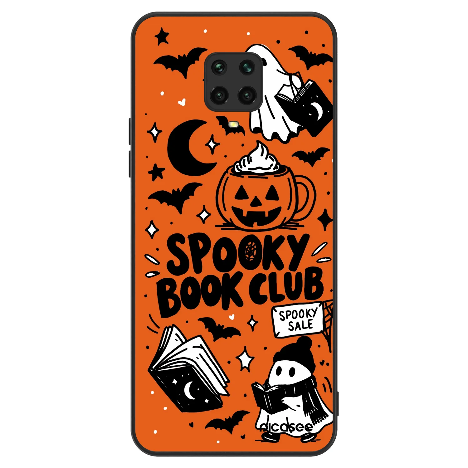 Picasee ULTIMATE CASE για Xiaomi Redmi Note 9 Pro - Spooky book club
