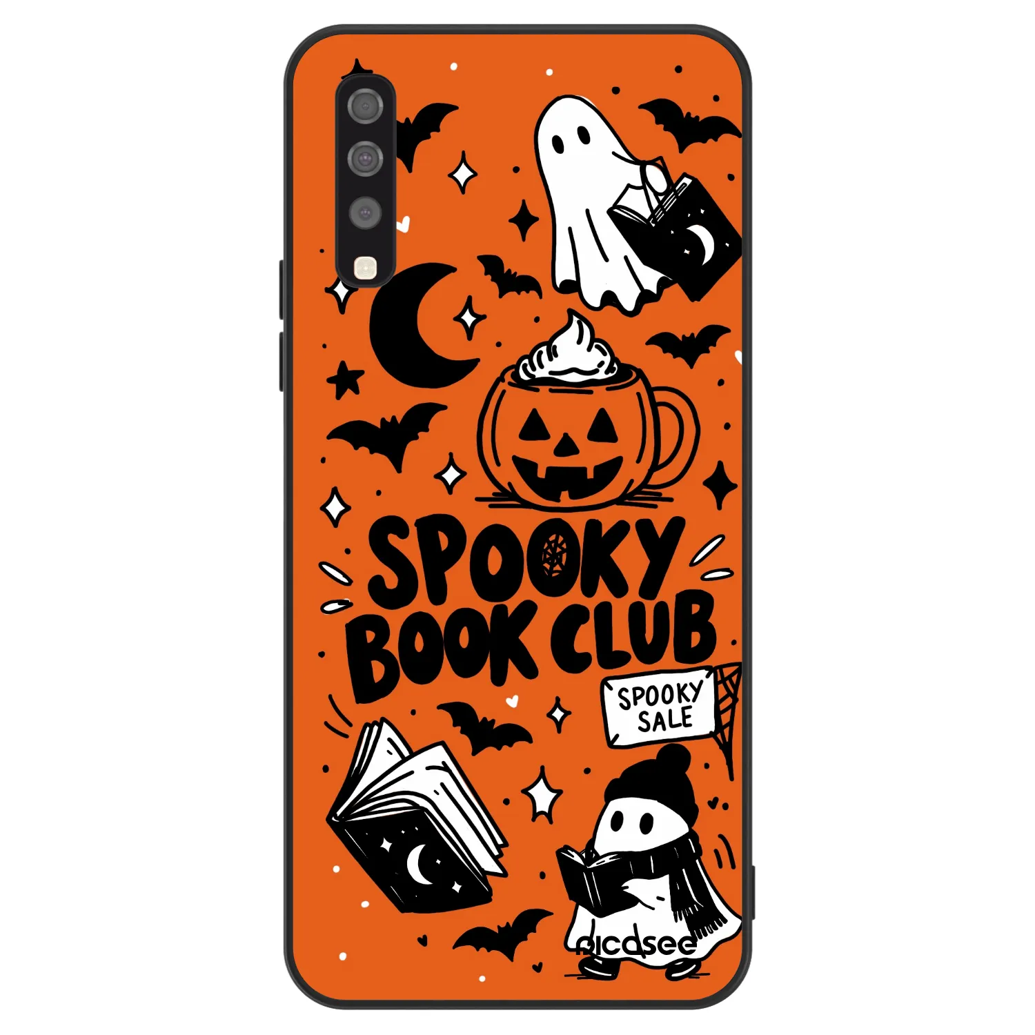 Picasee ULTIMATE CASE για Samsung Galaxy A70 A705F - Spooky book club