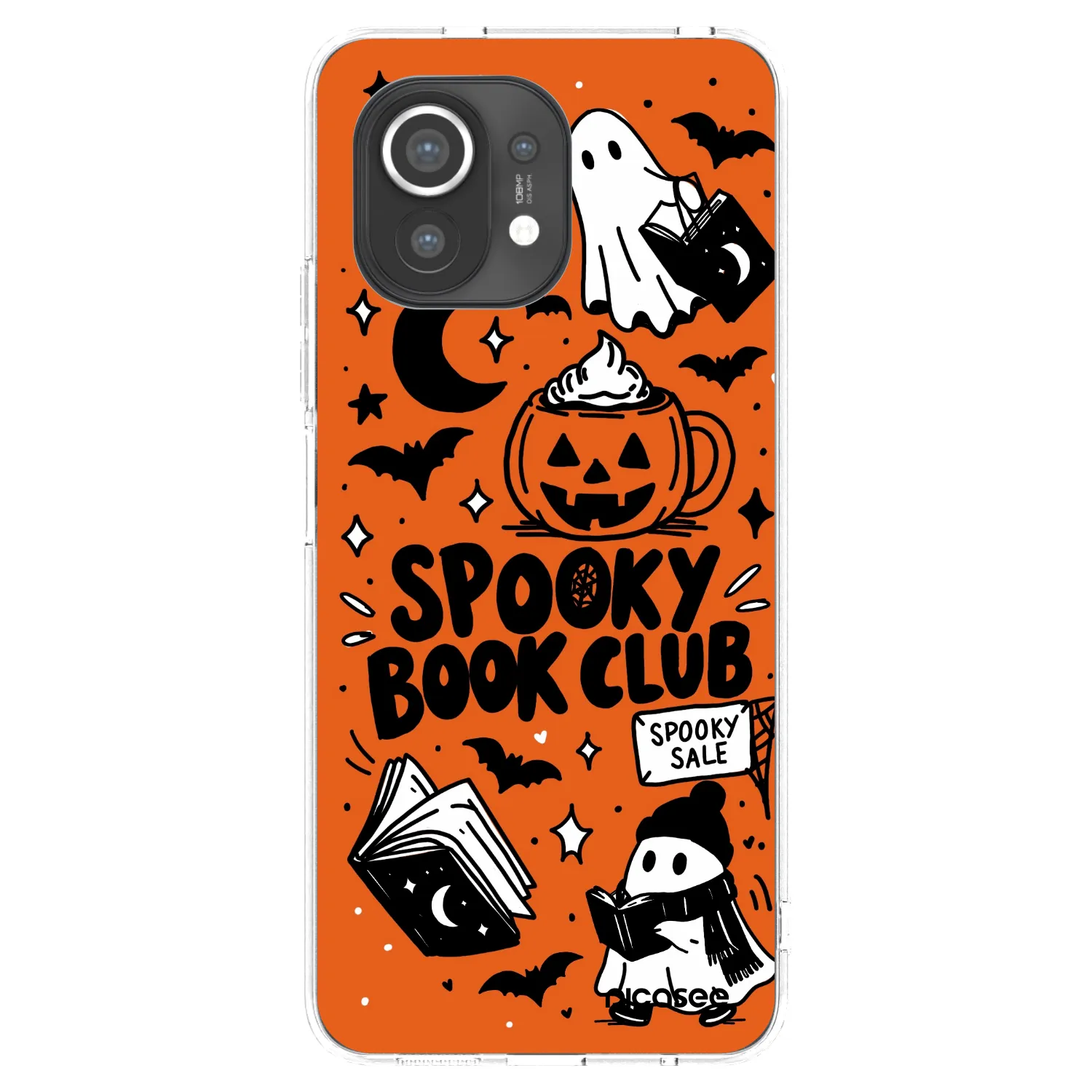 Picasee διαφανής θήκη σιλικόνης Xiaomi Mi 11 - Spooky book club