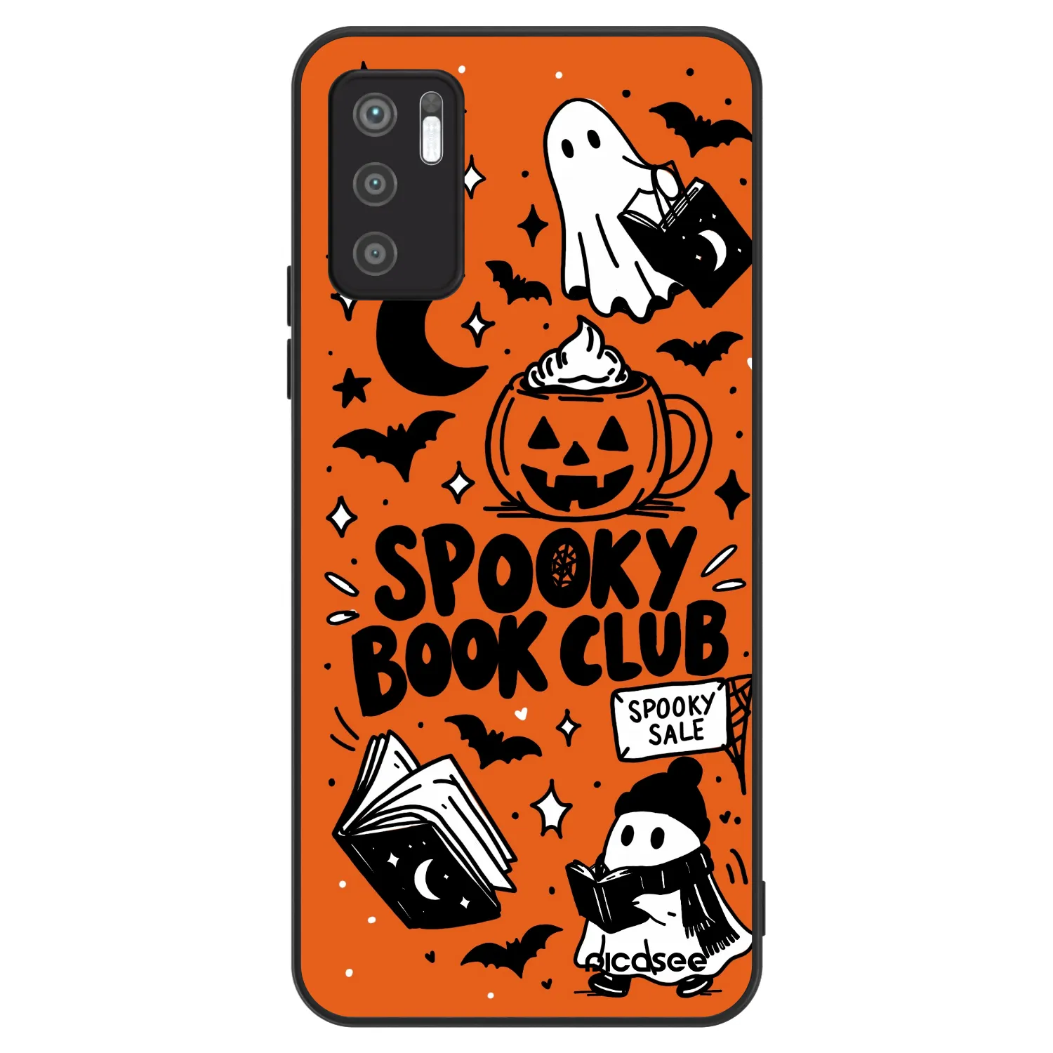 Picasee ULTIMATE CASE για Xiaomi Redmi Note 10 5G - Spooky book club
