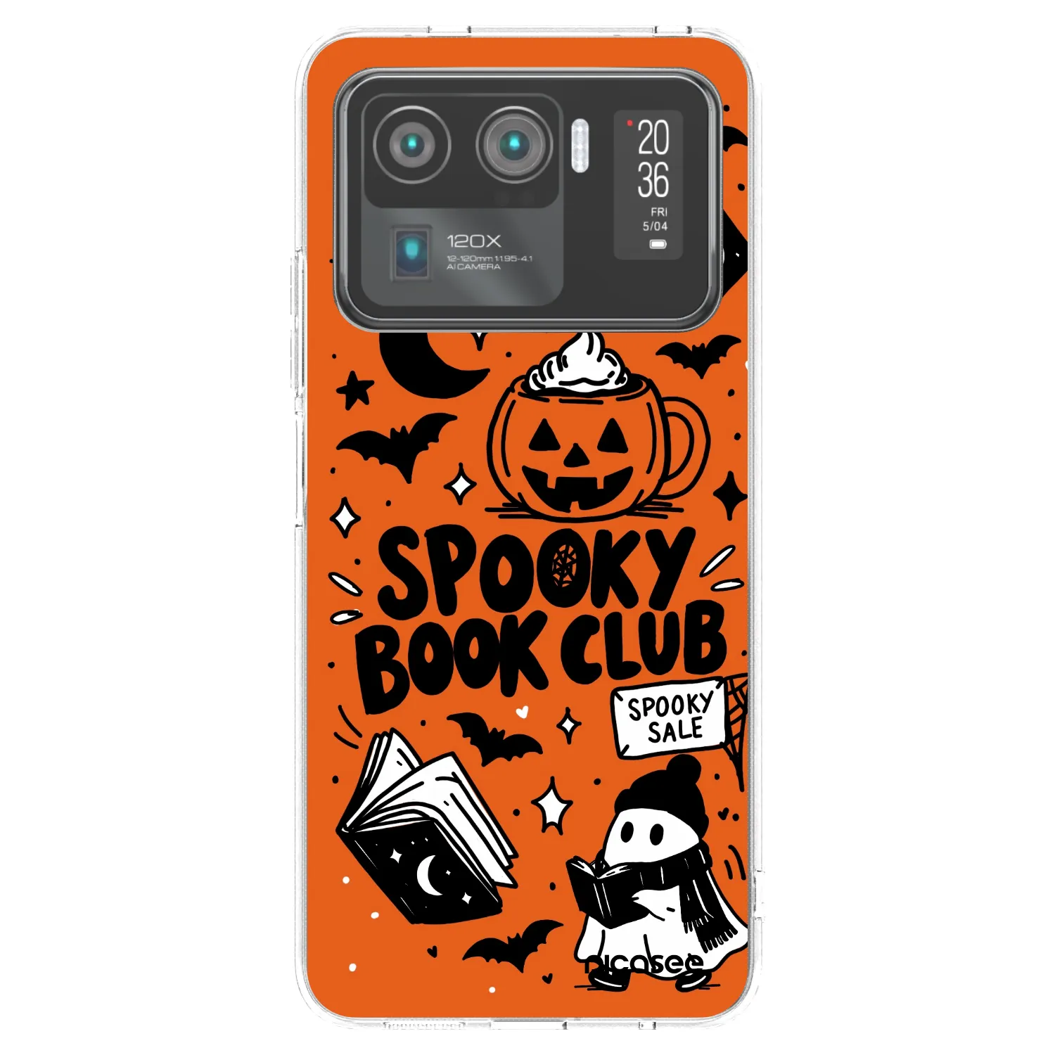 Picasee διαφανής θήκη σιλικόνης Xiaomi Mi 11 Ultra - Spooky book club