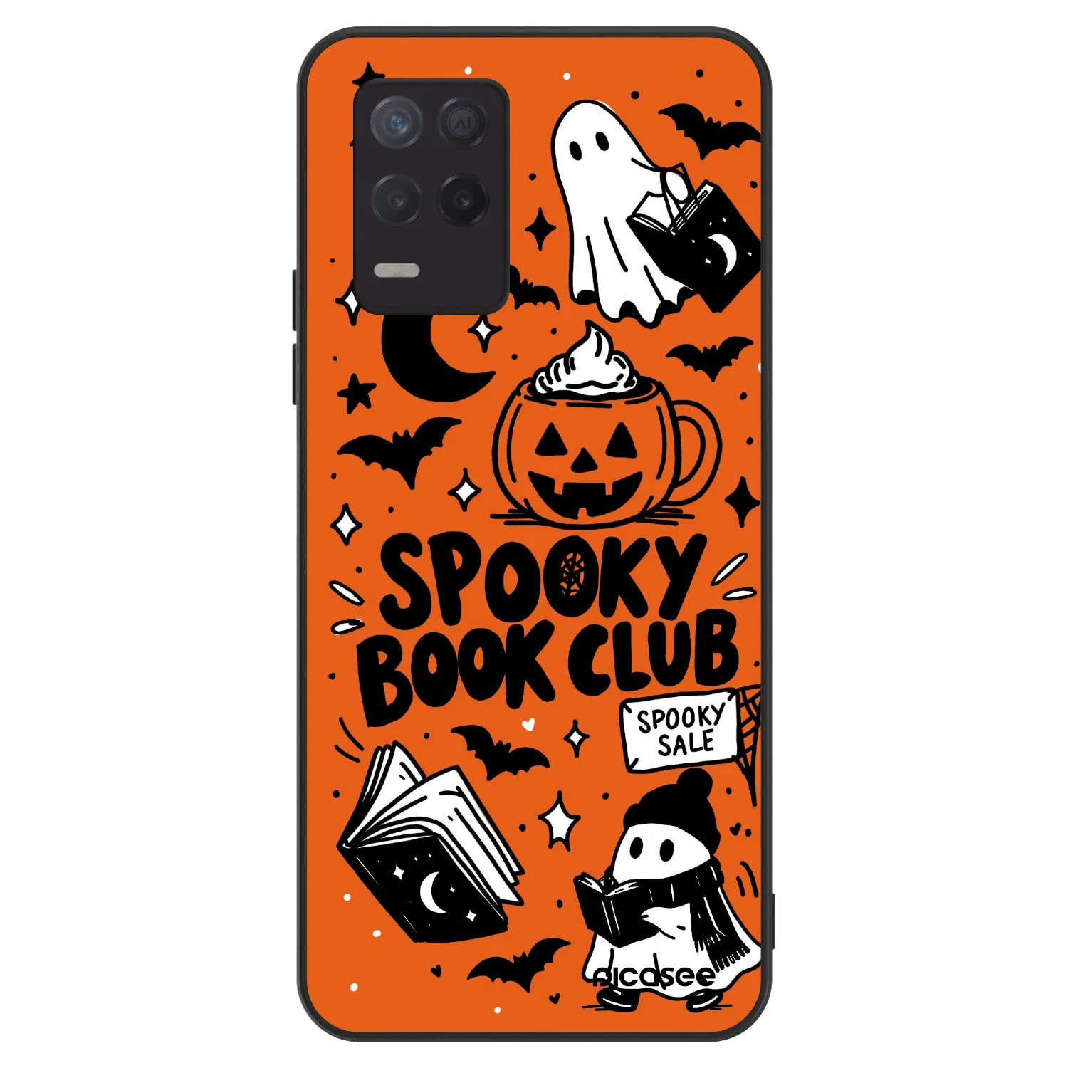 Picasee ULTIMATE CASE για Realme 8 5G - Spooky book club