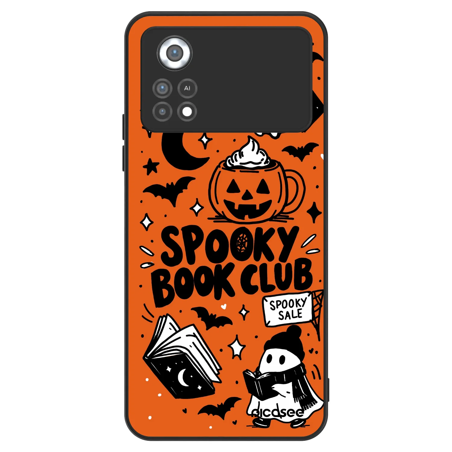 Picasee ULTIMATE CASE για Xiaomi Poco X4 Pro 5G - Spooky book club
