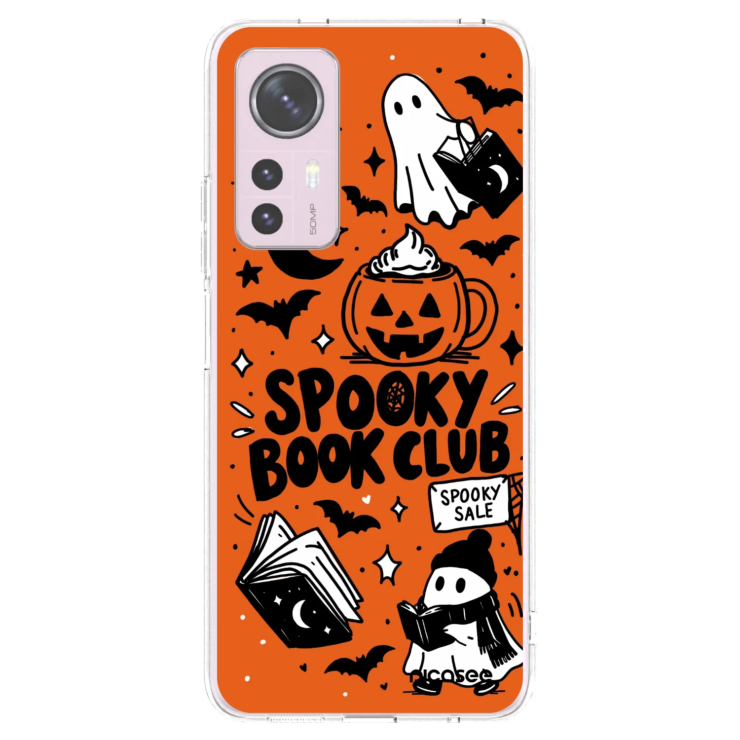 Picasee διαφανής θήκη σιλικόνης Xiaomi 12 - Spooky book club