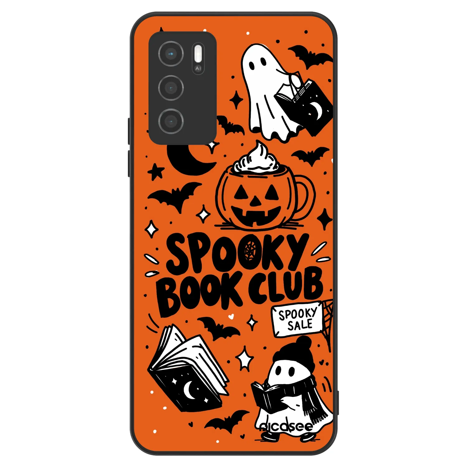 Picasee ULTIMATE CASE για OPPO A16 - Spooky book club