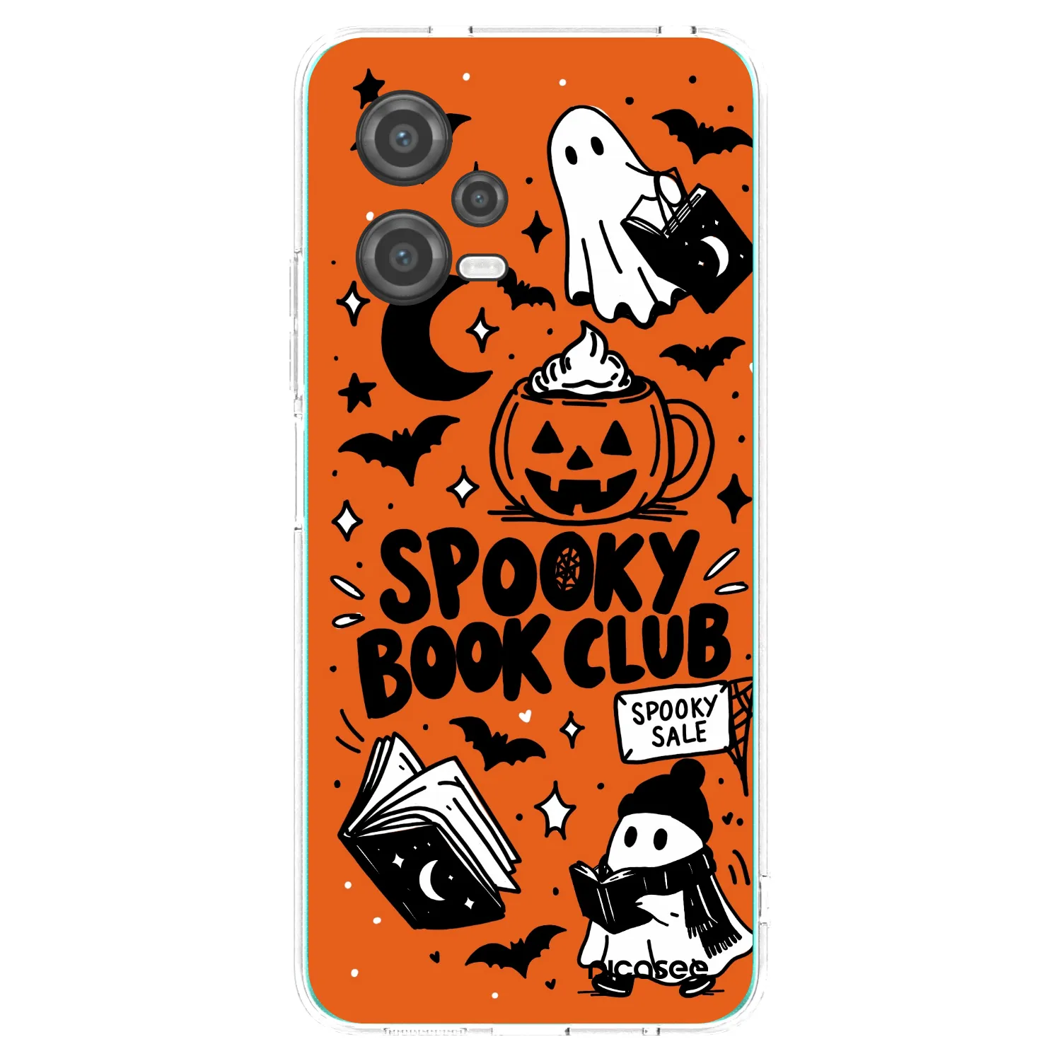 Picasee διαφανής θήκη σιλικόνης Xiaomi Poco X5 - Spooky book club