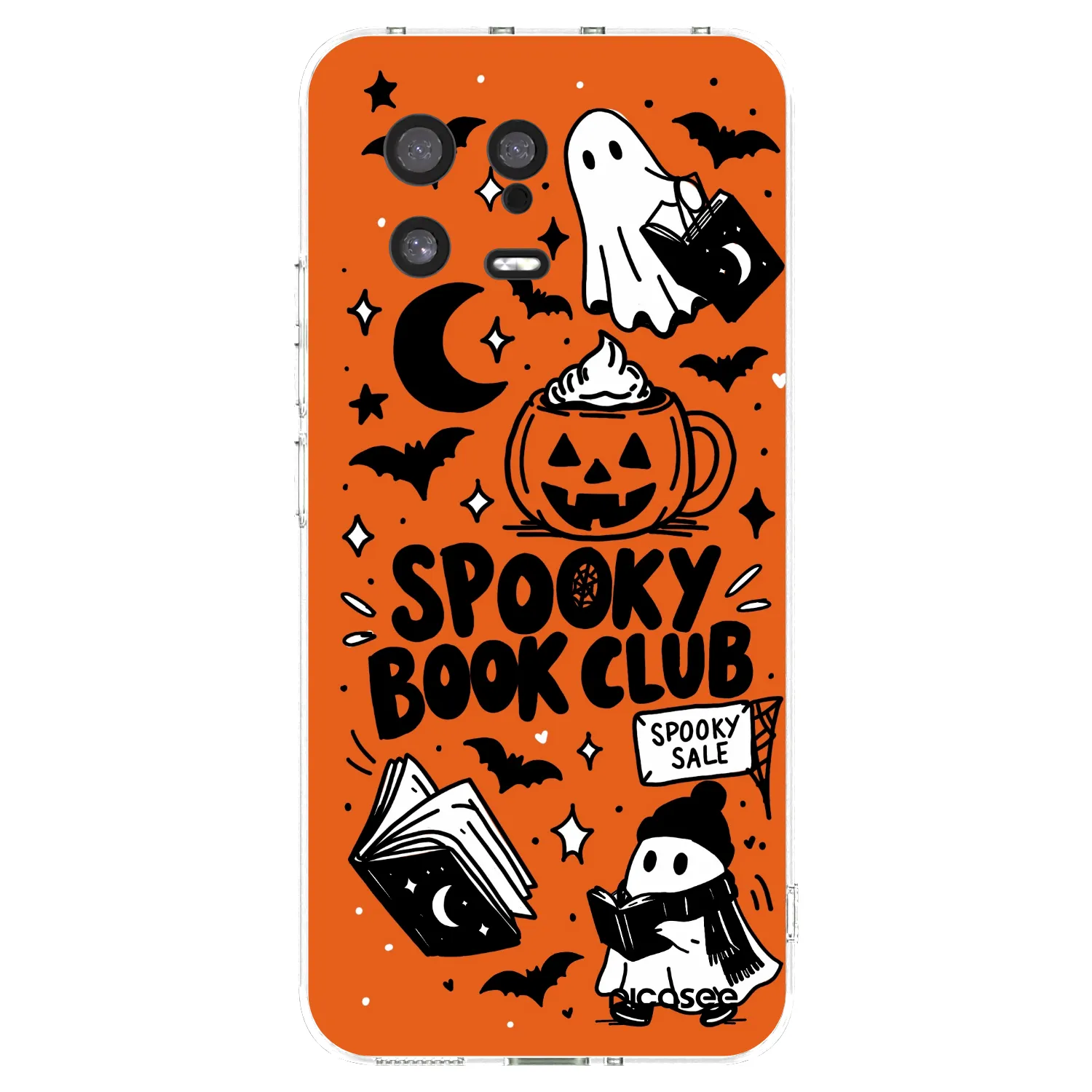Picasee διαφανής θήκη σιλικόνης Xiaomi 13 - Spooky book club