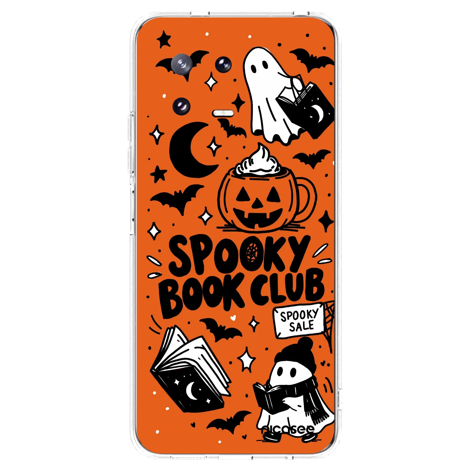 Picasee διαφανής θήκη σιλικόνης Xiaomi 13 Pro - Spooky book club