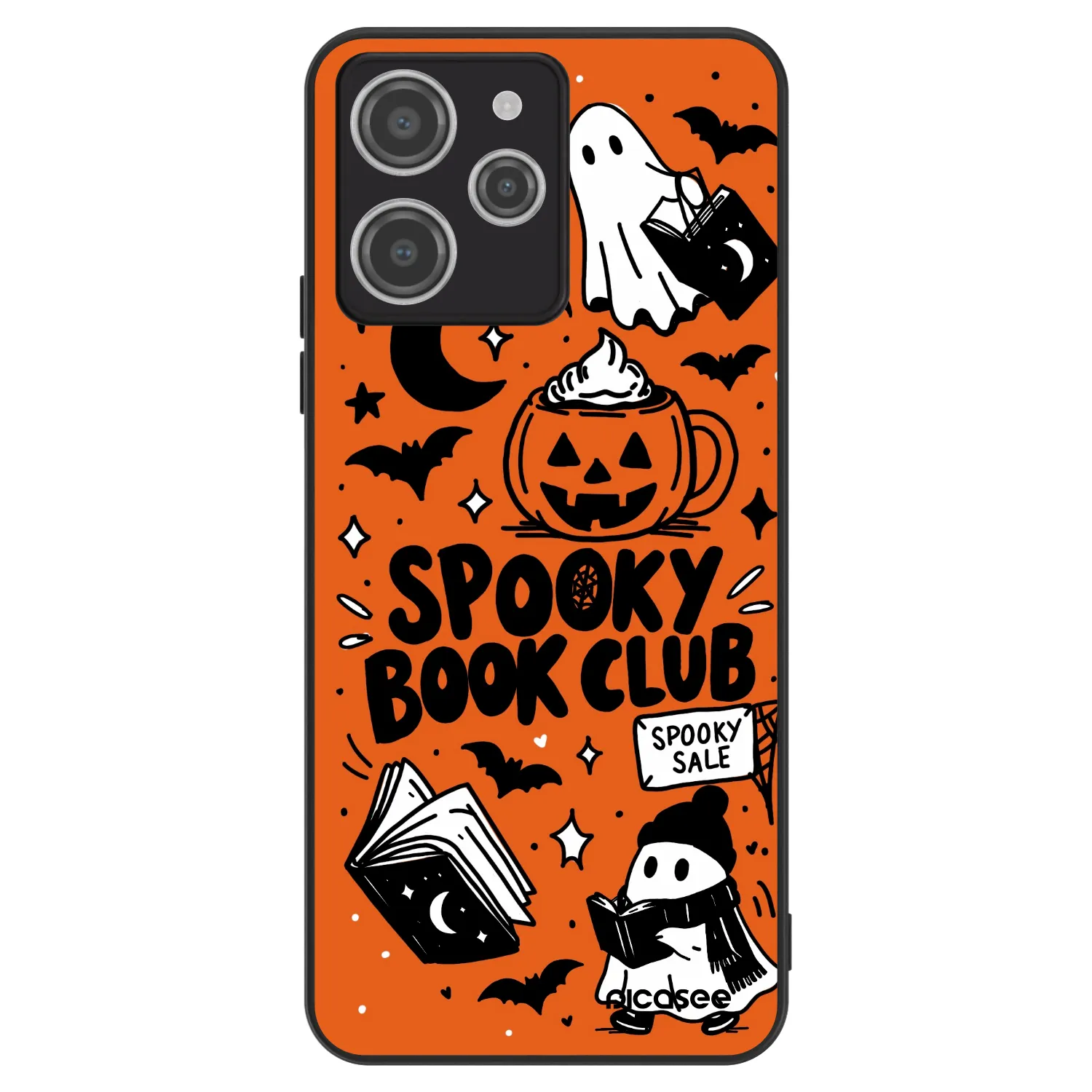 Picasee ULTIMATE CASE για Xiaomi Redmi 12 4G - Spooky book club
