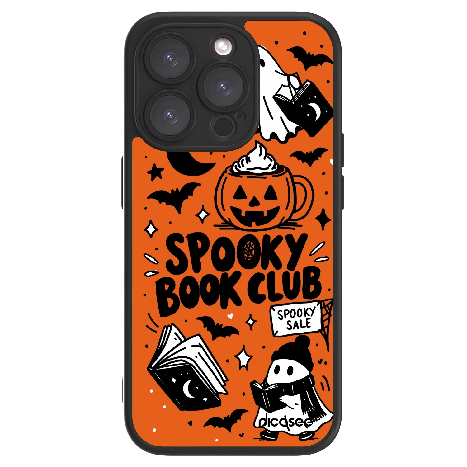 Picasee ULTIMATE CASE για Apple iPhone 15 Pro - Spooky book club