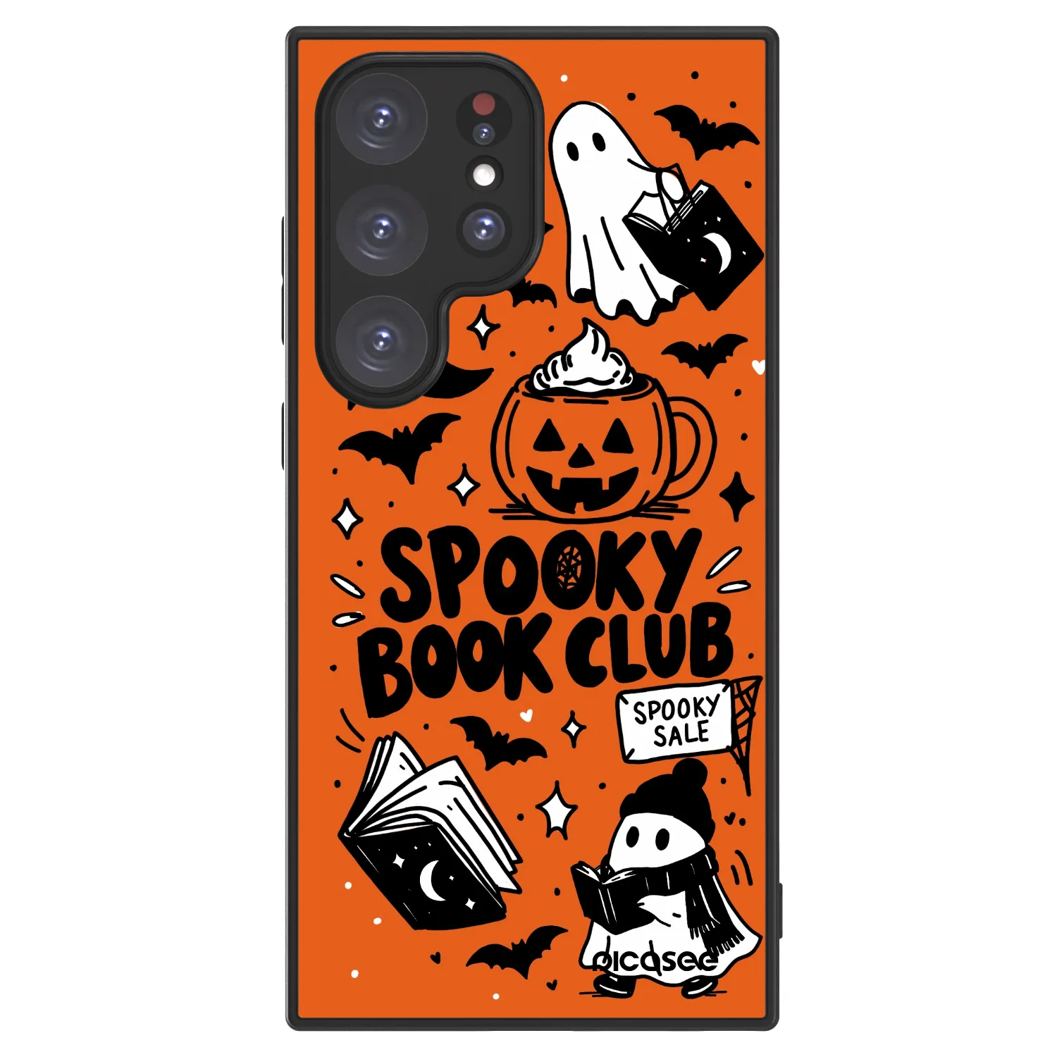 Picasee ULTIMATE CASE PowerShare για Samsung Galaxy S24 Ultra S928B 5G - Spooky book club
