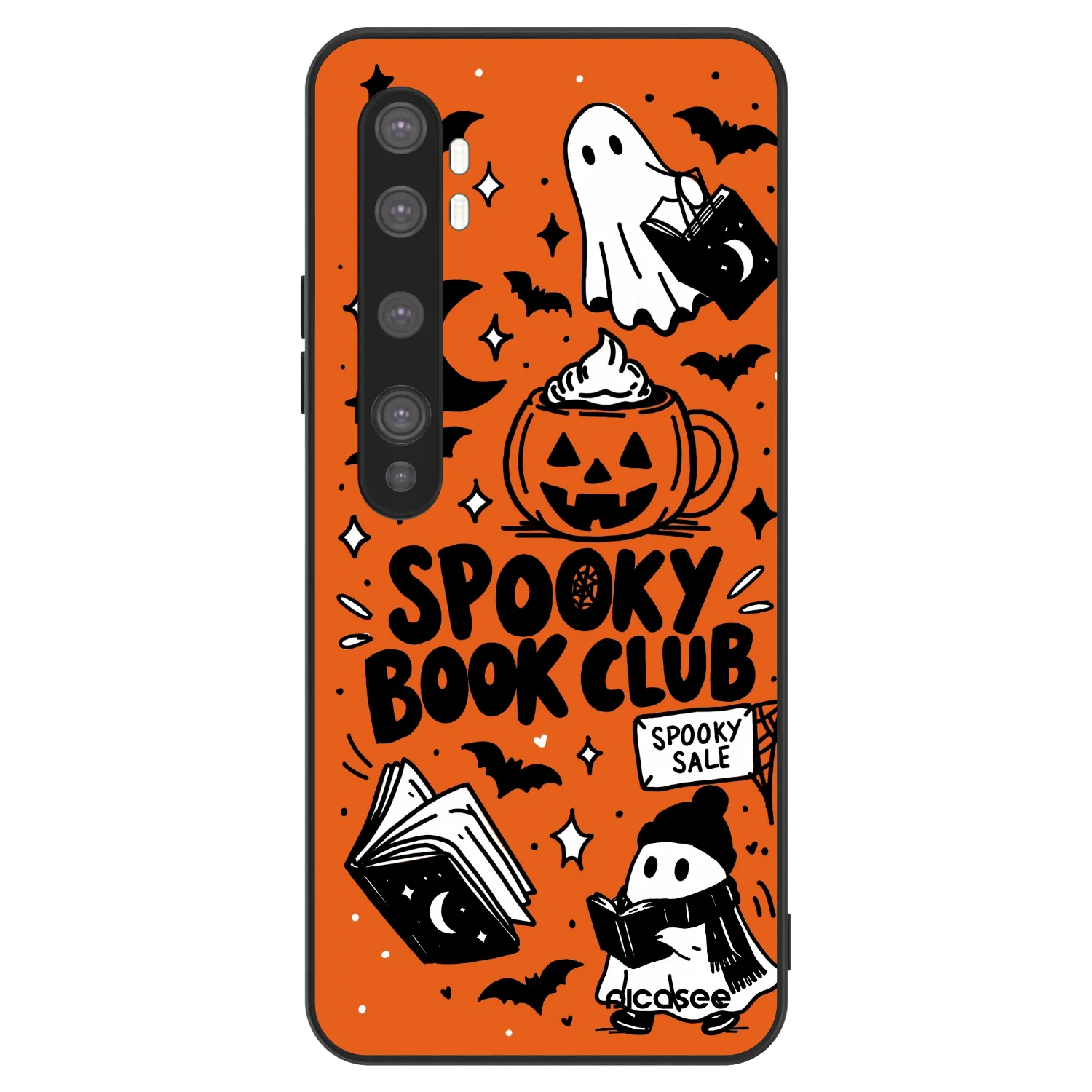 Picasee ULTIMATE CASE για Xiaomi Mi Note 10 (Pro) - Spooky book club