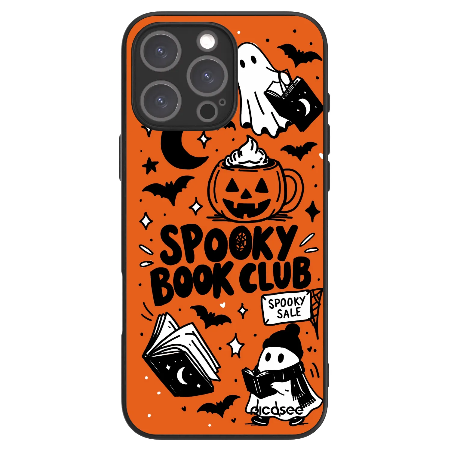 Picasee ULTIMATE CASE για Apple iPhone 16 Pro Max - Spooky book club