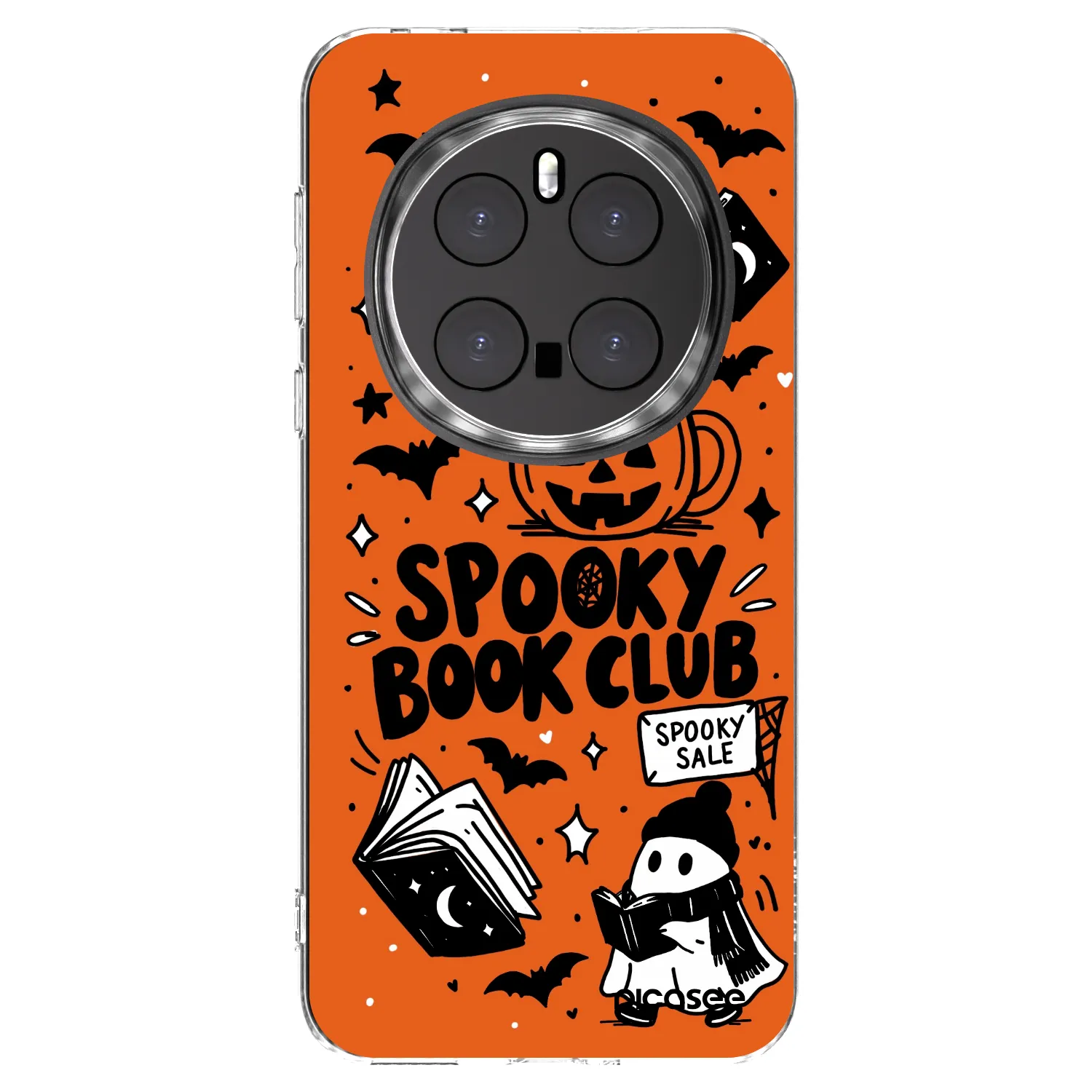 Picasee διαφανής θήκη σιλικόνης Honor Magic7 Pro 5G - Spooky book club