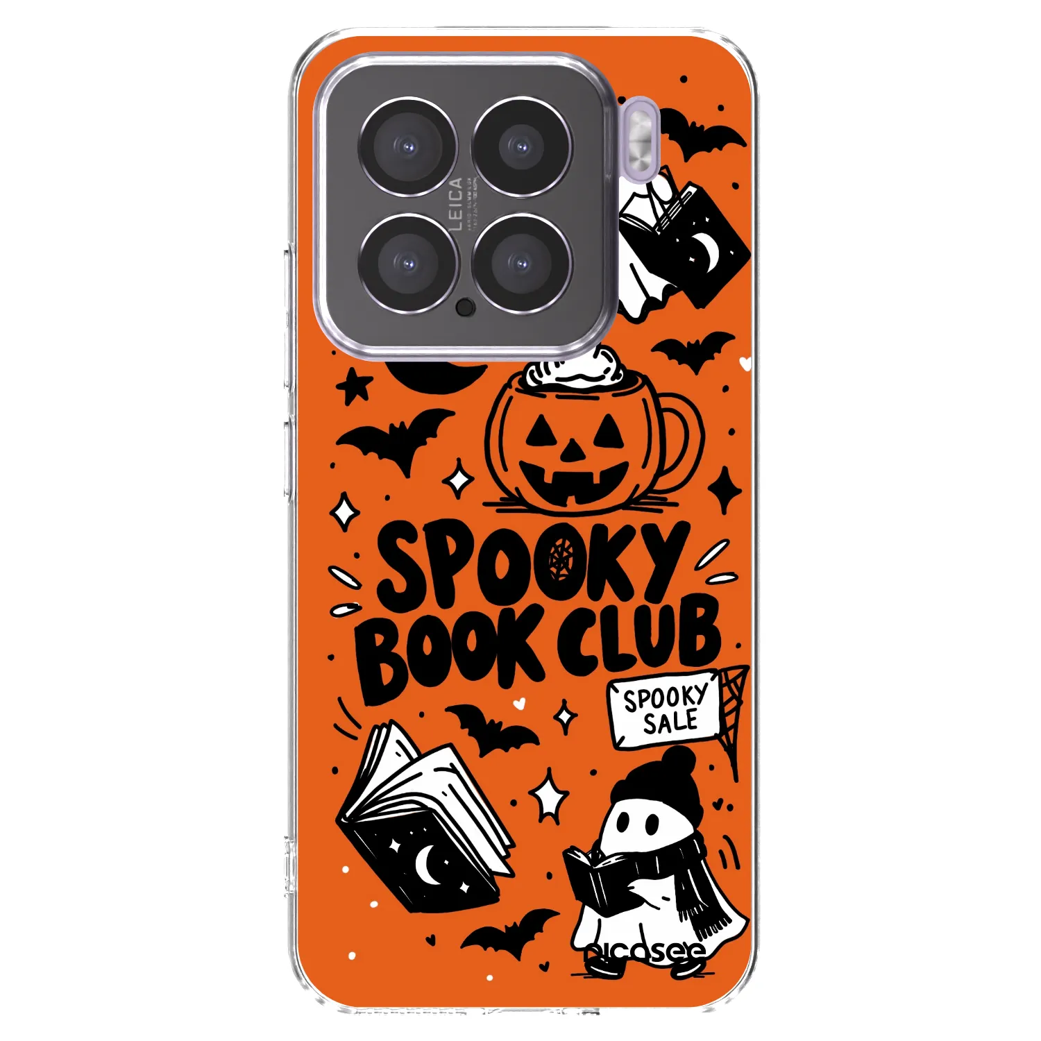 Picasee διαφανής θήκη σιλικόνης Xiaomi 15 - Spooky book club