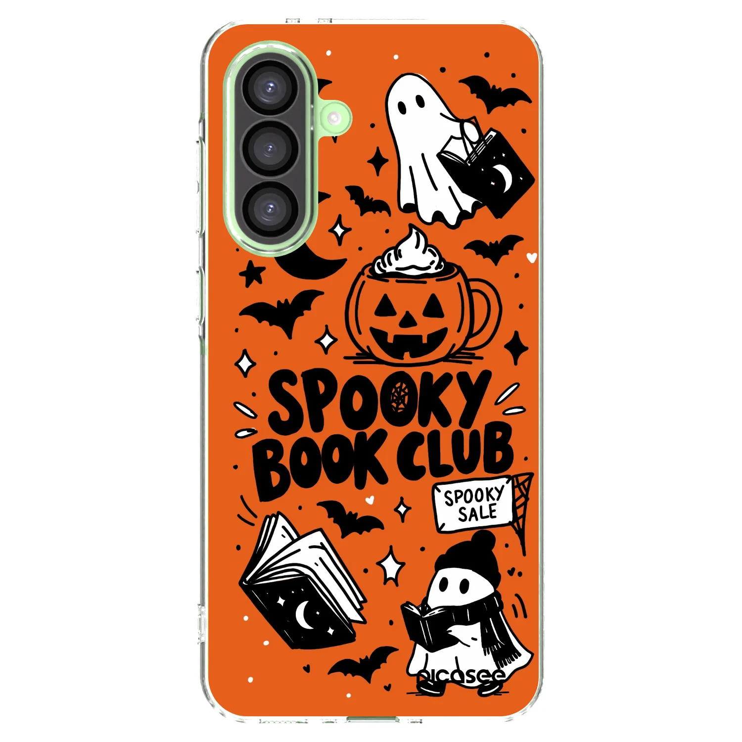 Picasee διαφανής θήκη σιλικόνης Samsung Galaxy A26 5G A266B - Spooky book club