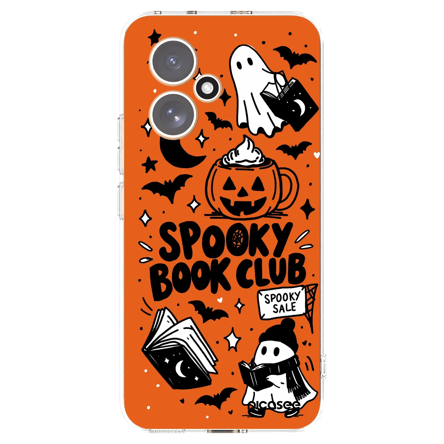Picasee διαφανής θήκη σιλικόνης Honor 400 5G - Spooky book club