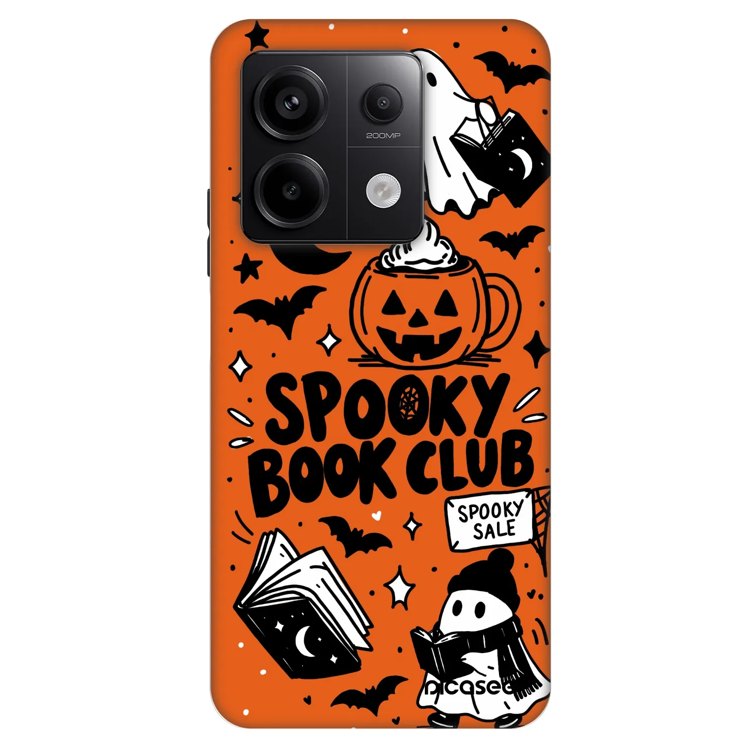 Picasee Fashion Case για Xiaomi Redmi Note 13 Pro 5G - Spooky book club