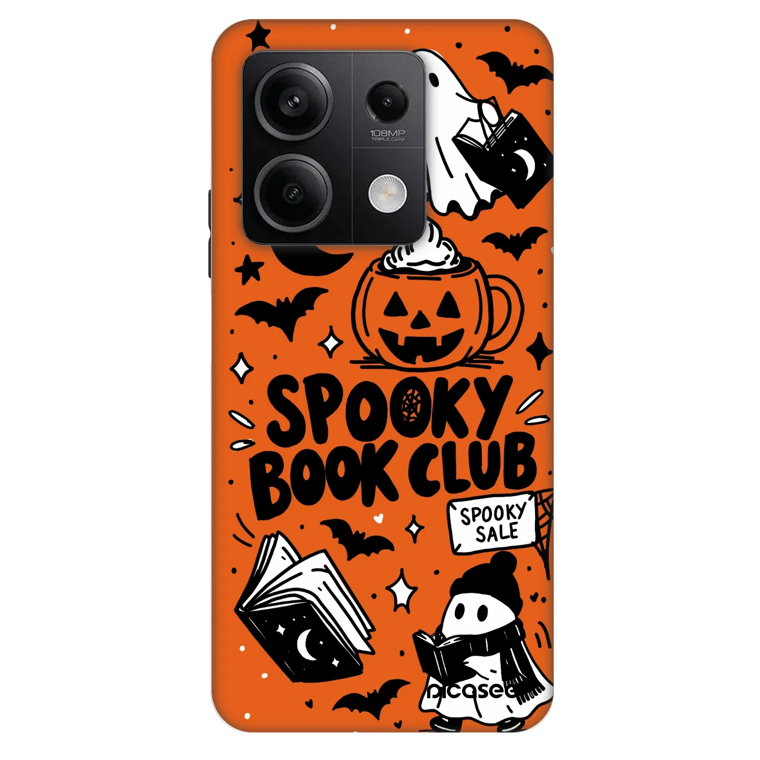 Picasee Fashion Case για Xiaomi Redmi Note 13 5G - Spooky book club