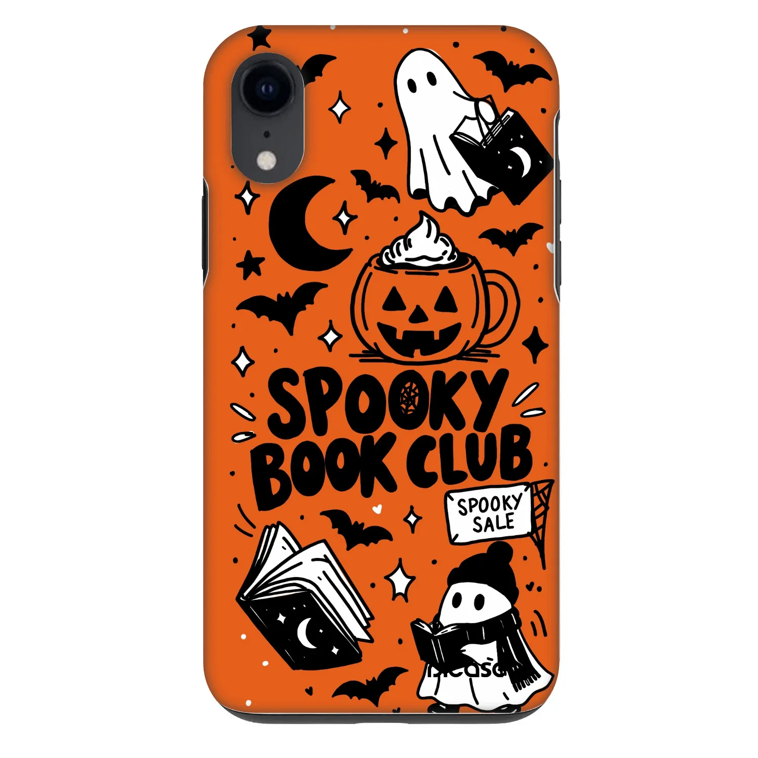 Picasee Fashion Case για Apple iPhone XR - Spooky book club