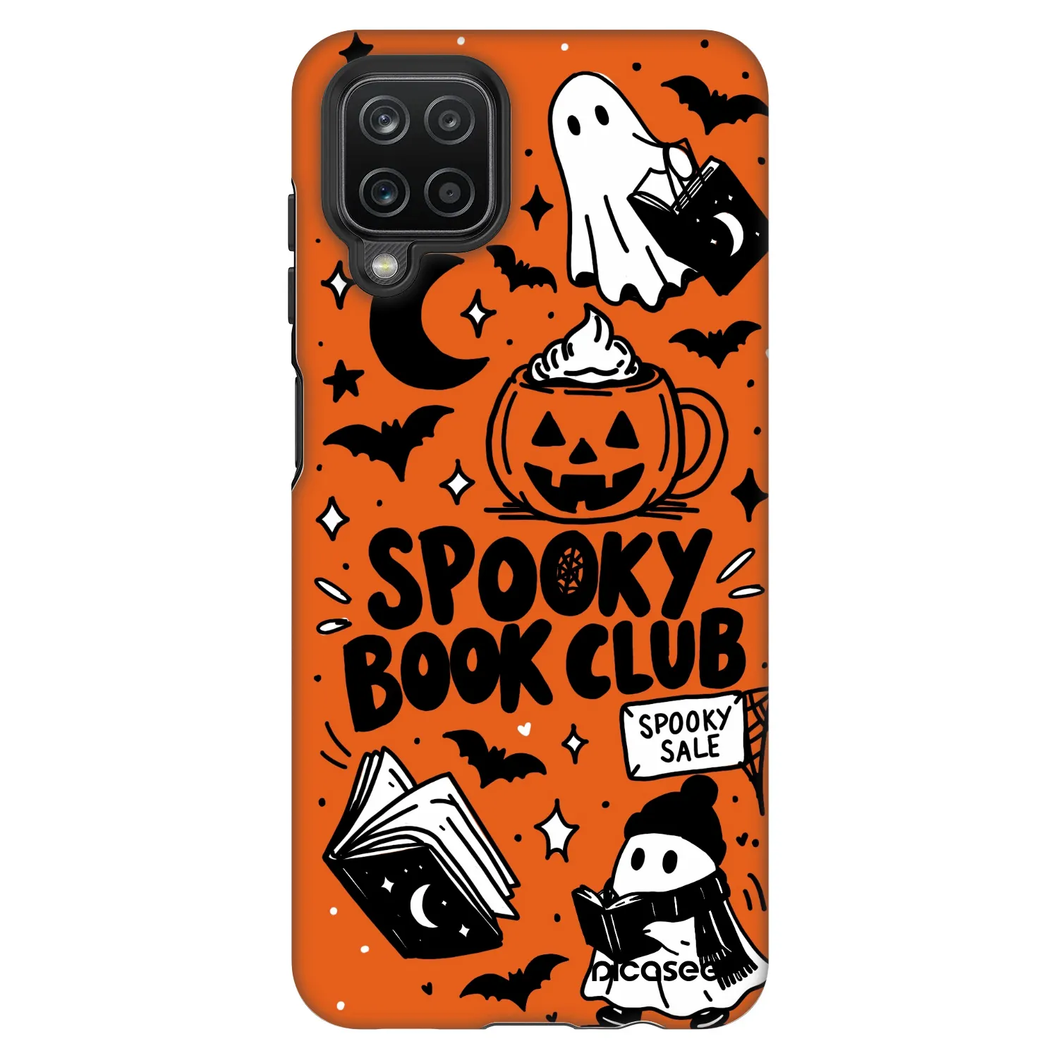 Picasee Fashion Case για Samsung Galaxy A12 A125F - Spooky book club