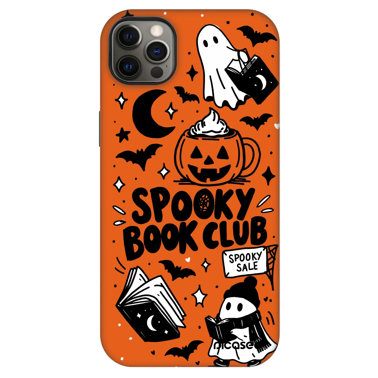 Picasee Fashion Case MagSafe για Apple iPhone 12 Pro Max - Spooky book club
