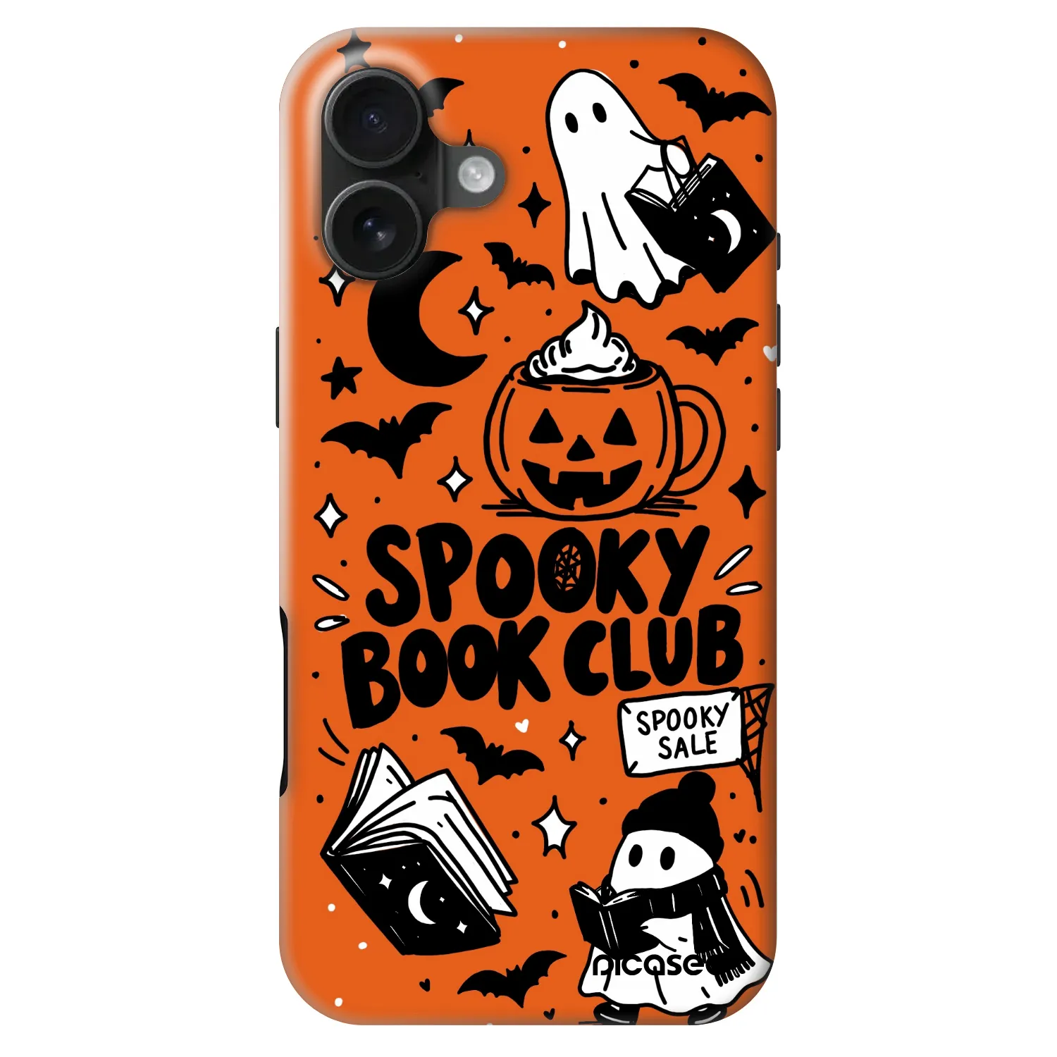 Picasee Fashion Case MagSafe για Apple iPhone 16 Plus - Spooky book club