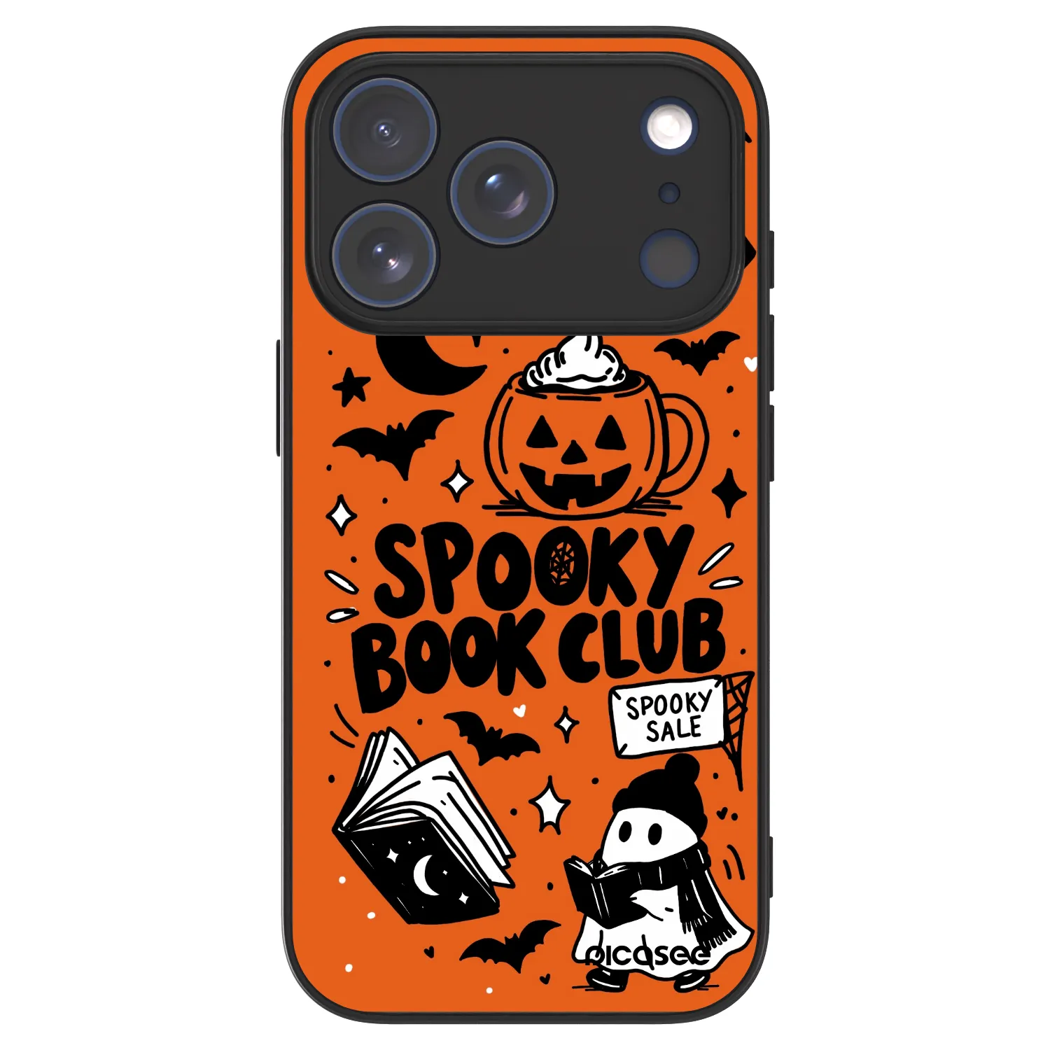 Picasee ULTIMATE CASE MagSafe pro Apple iPhone 18 Pro - Spooky book club