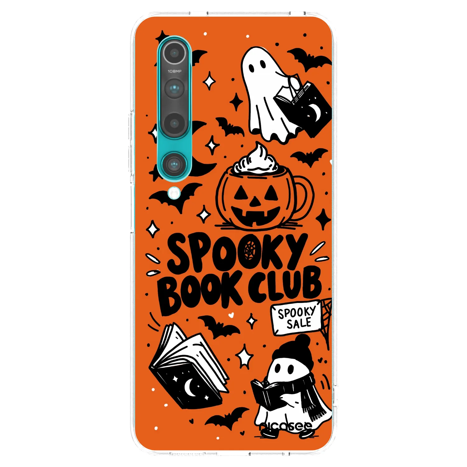 Picasee διαφανής θήκη σιλικόνης Xiaomi Mi 10 - Spooky book club