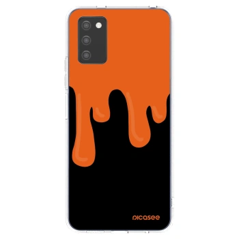 Θήκη για Samsung Galaxy A03s A037G - Orange spooky