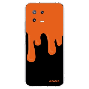 Picasee διαφανής θήκη σιλικόνης Xiaomi 13 Pro - Orange spooky